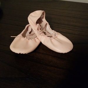 Gently worn ballet shoes.